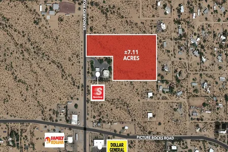 Land for Sale at 6860 N Sandario Road #7ACRES, Tucson,  AZ 85743