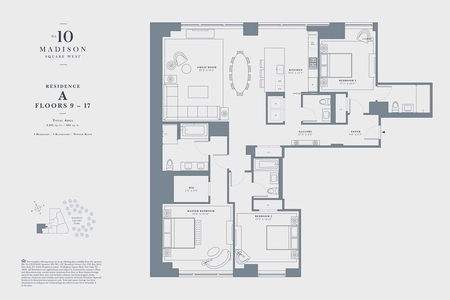 Unit for sale at 10 Madison Square West,  10010