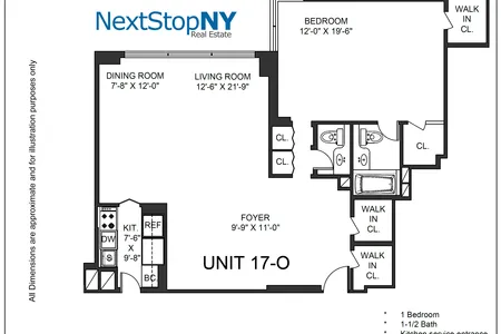 Unit for sale at 400 East 56th Street #17O, Manhattan, NY 10022