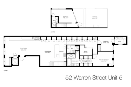 Unit for sale at 52 Warren Street #5S, Manhattan, NY 10007