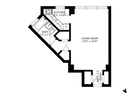 Unit for sale at 225 East 36th Street #7M, Manhattan, NY 10016