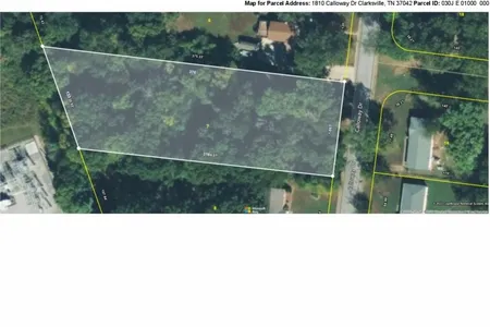 Land for Sale at 1810 Calloway Dr, Clarksville,  TN 37042