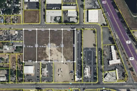 Commercial for Sale at 1823-1829 W Hedges Avenue, Fresno,  CA 93728