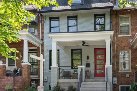 Townhouse for Sale at 4304 4th St Nw, Washington,  DC 20011