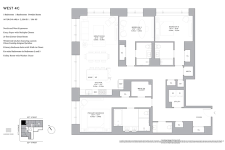 Unit for sale at 555 W 22nd Street, Manhattan, NY 10011