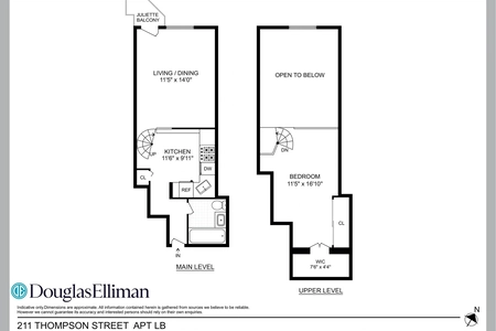Unit for sale at 211 Thompson Street, Manhattan, NY 10012
