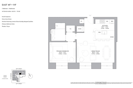 Unit for sale at 555 W 22nd Street, Manhattan, NY 10011