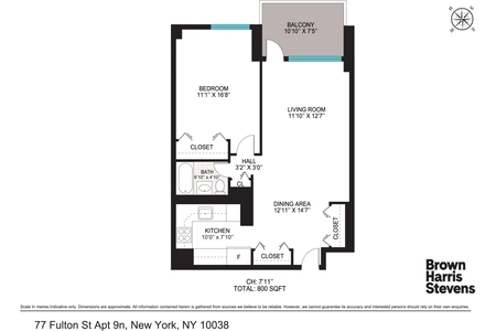 Unit for sale at 77 Fulton Street, Manhattan, NY 10038