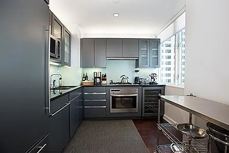 Kitchen at Unit 27A at 60 East 55th Street