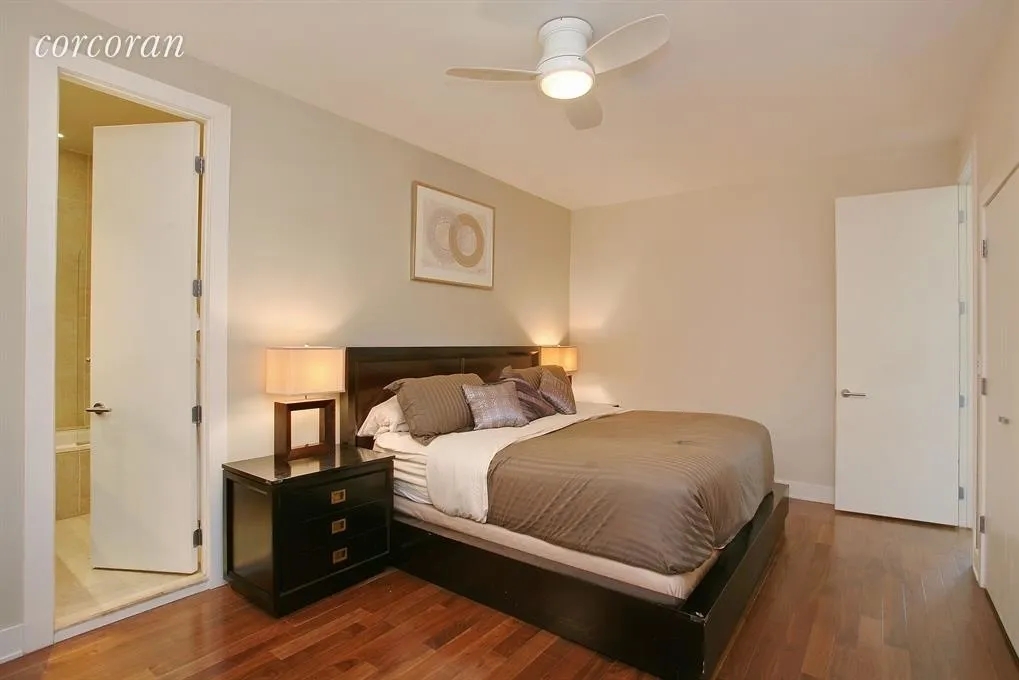 Bedroom at Unit 1N at 689 Fort Washington Avenue
