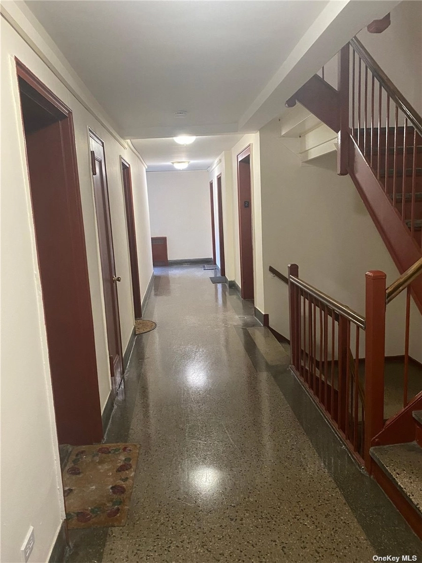 Hallway, Kitchen at Unit 2C at 66-37 Yellowstone Boulevard
