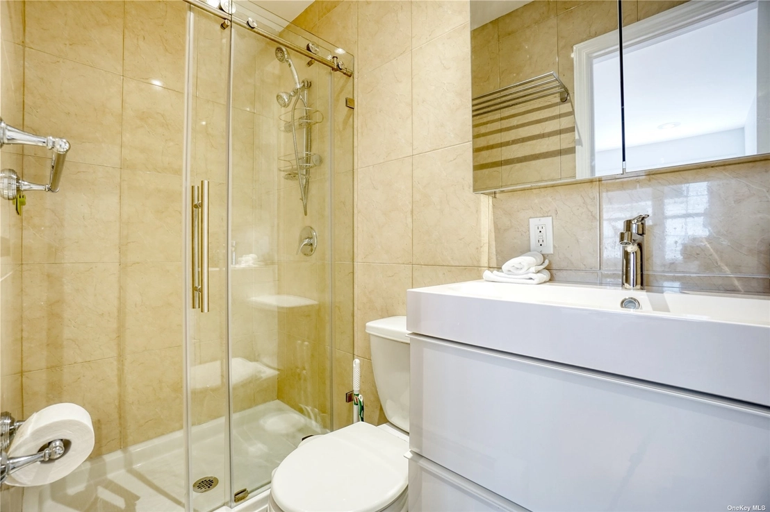 Bathroom at Unit 1A at 63-15 Forest Avenue