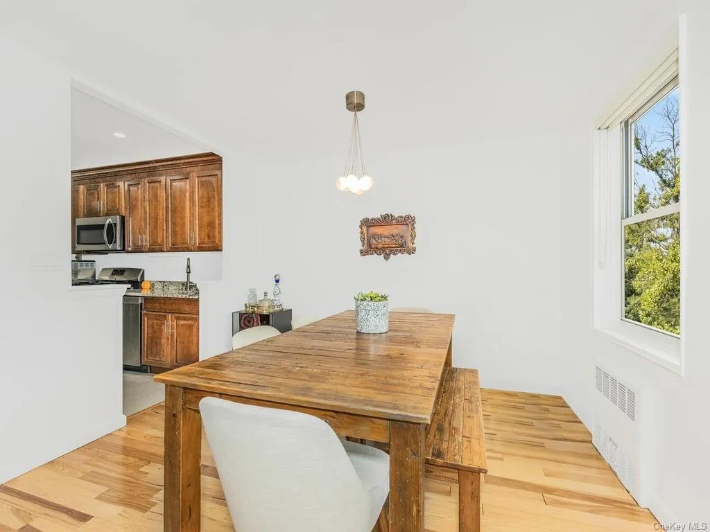 Dining, Kitchen at Unit 4D at 679 W 239th Street
