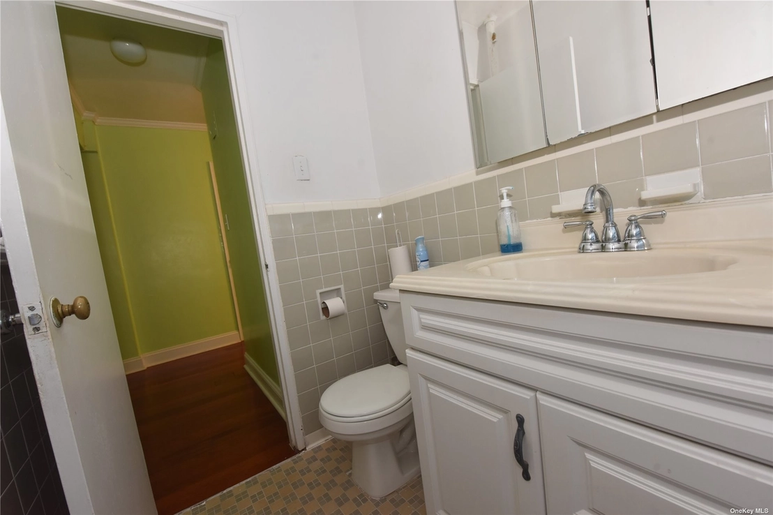 Bathroom at Unit B74 at 87-50 204 Street