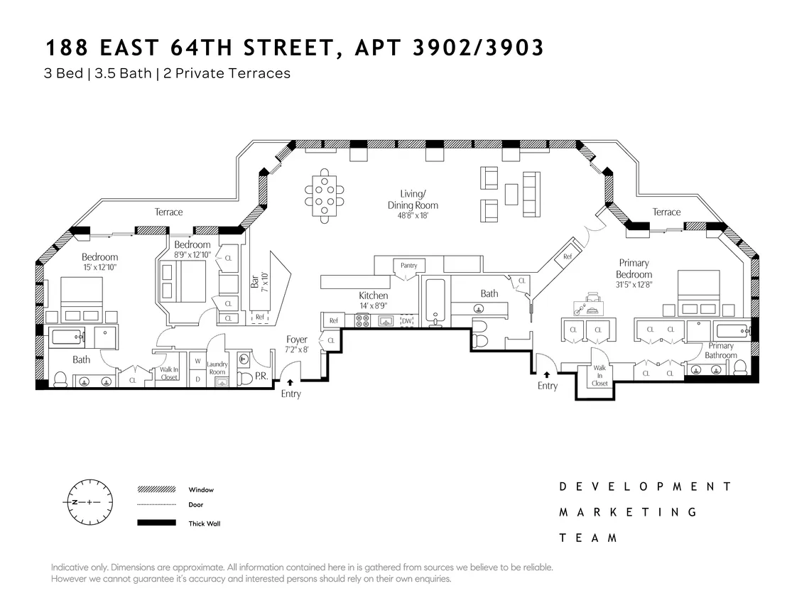Floorplan at Unit 39023903 at 188 E 64TH Street