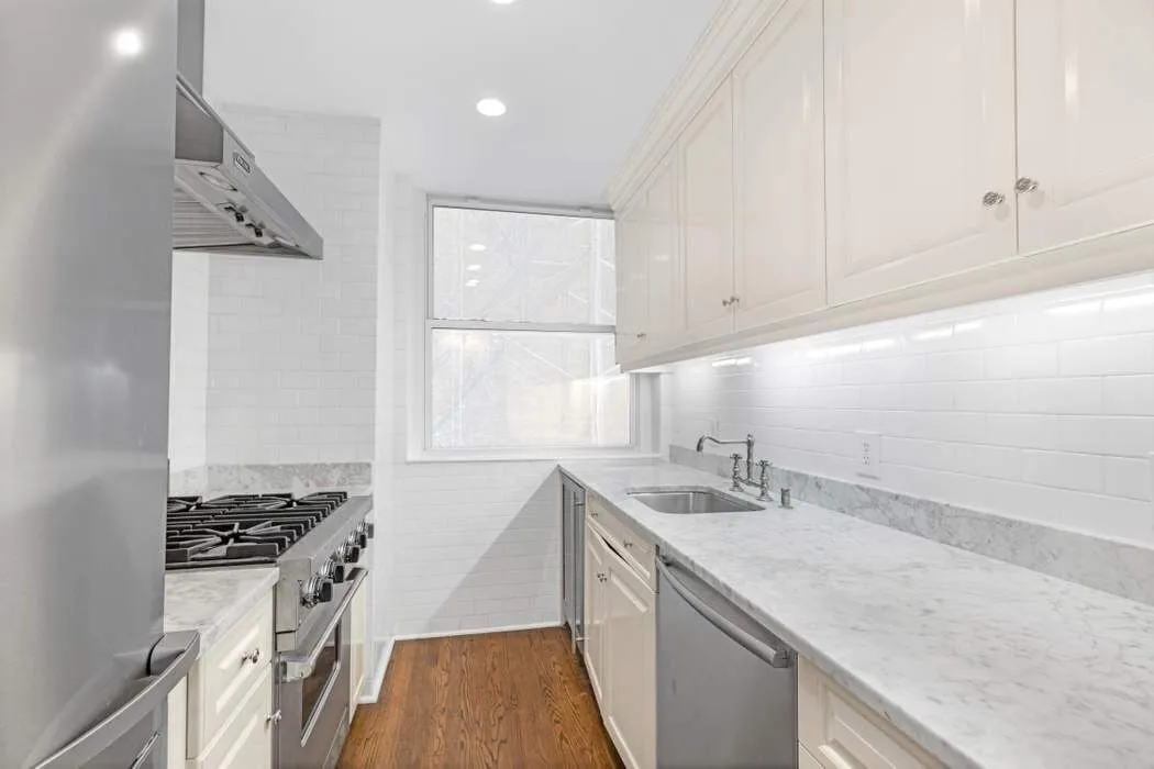 Kitchen at Unit 2G at 1010 Fifth Avenue