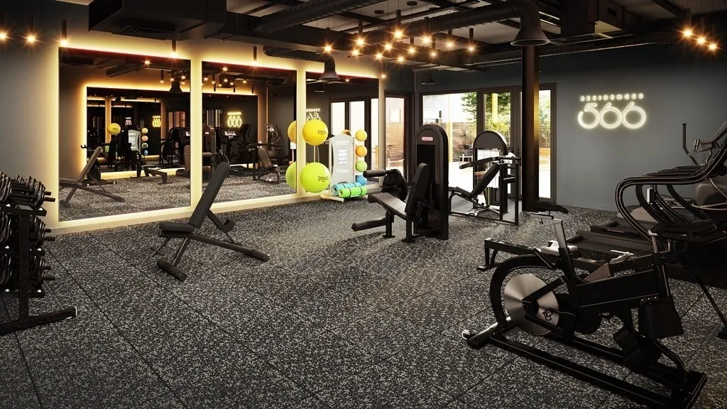 Fitness Center at Unit 413 at 566 Columbus Ave