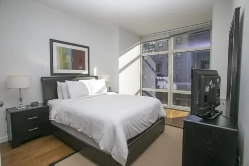 Bedroom at Unit 5G at 1600 Broadway