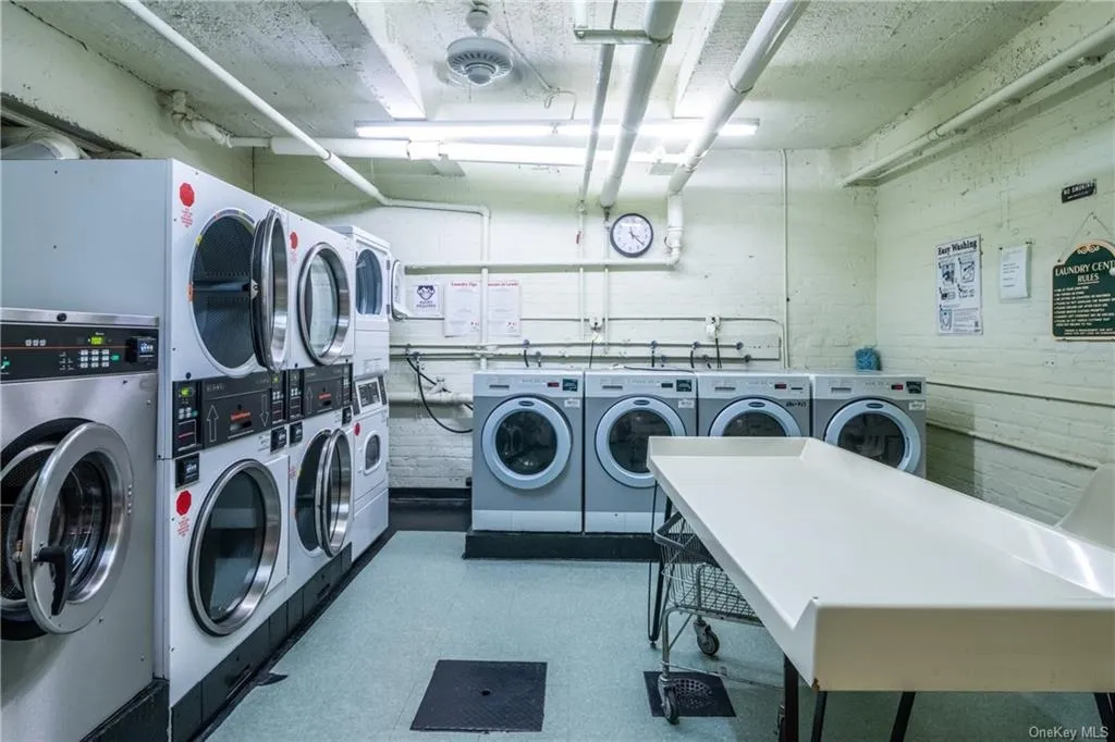 Laundry at Unit 5B at 821 Bronx River Road