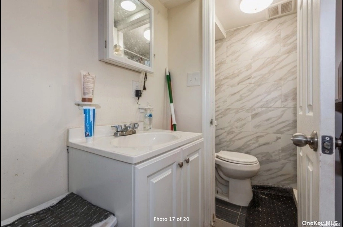 Bathroom at 183-27 Jamaica Avenue