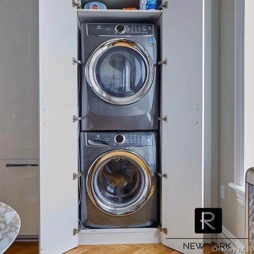 Laundry at Unit 6C at 3 W 122nd Street