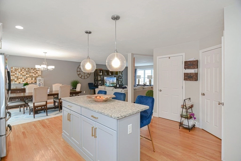 Livingroom, Kitchen, Dining at 54 Noyes Ave