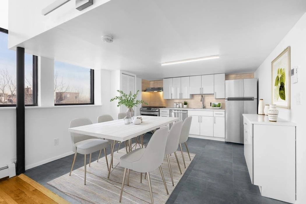 Kitchen, Dining at Unit 5F at 309 E 108th Street
