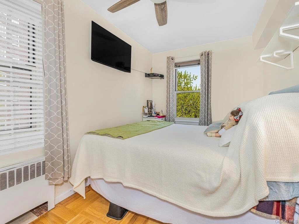 Bedroom at Unit 3C at 2711 Henry Hudson Parkway
