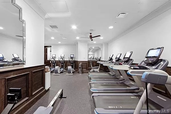 Fitness Center at Unit 22C at 5 Beekman Street