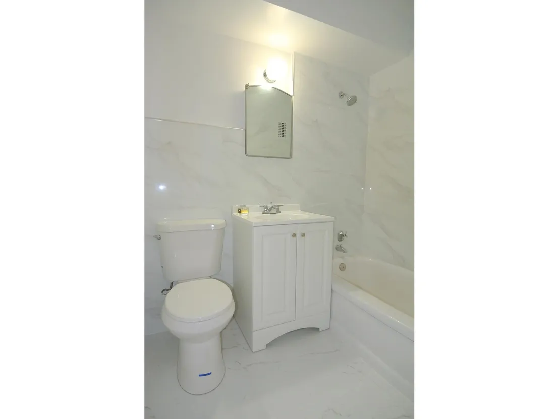 Bathroom at Unit 3G at 549 W 123RD Street