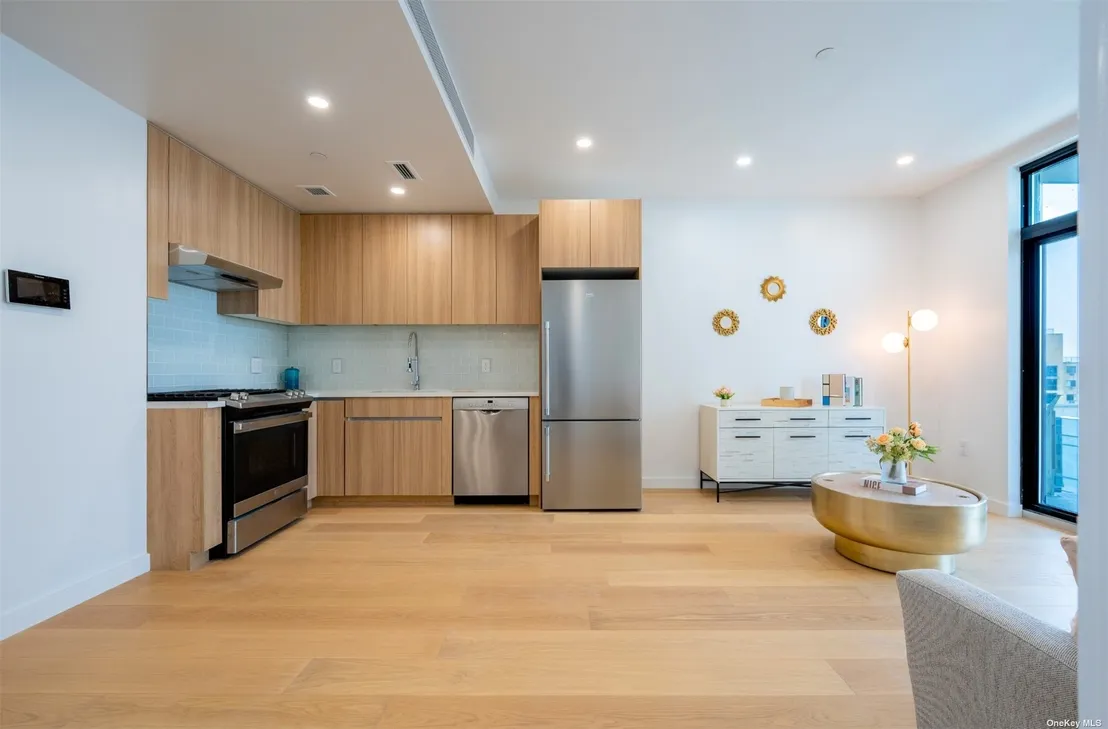 Kitchen at Unit 4C at 134-16 35th Avenue