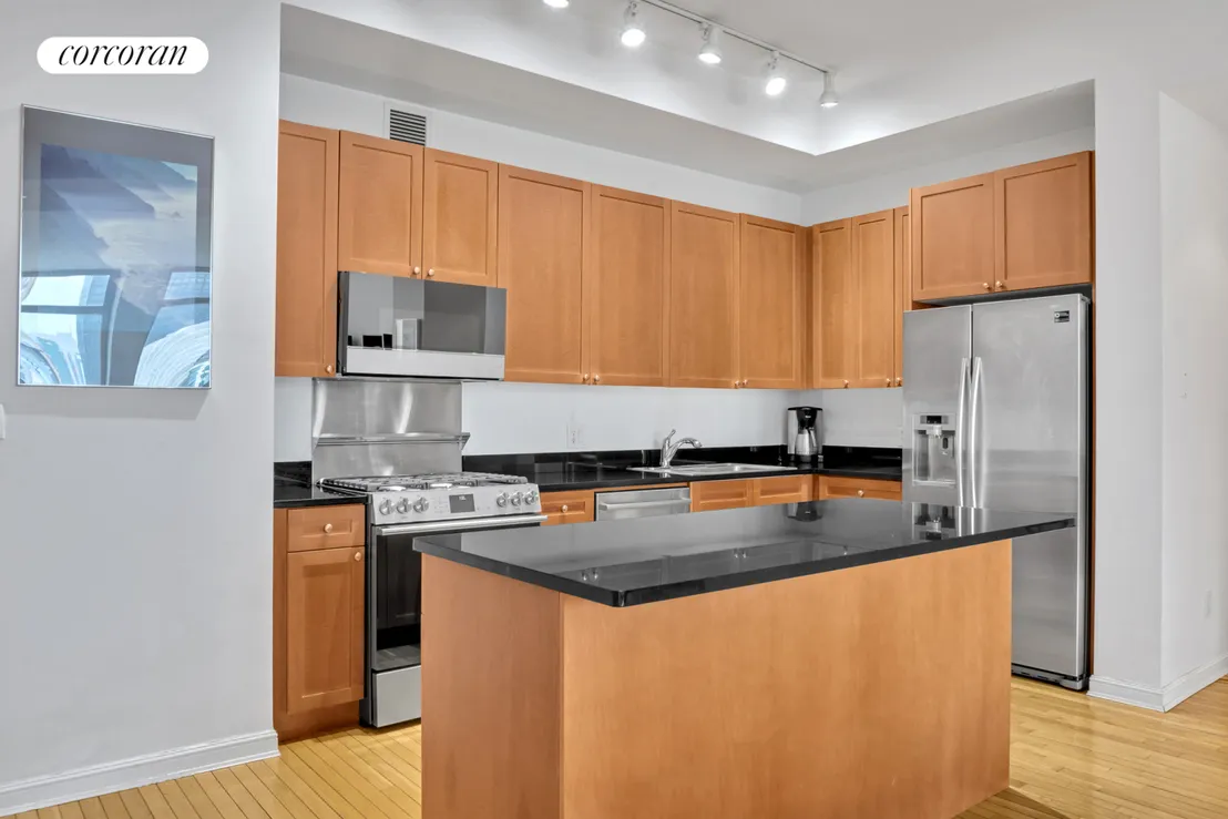 Kitchen at Unit 17H at 252 7TH Avenue