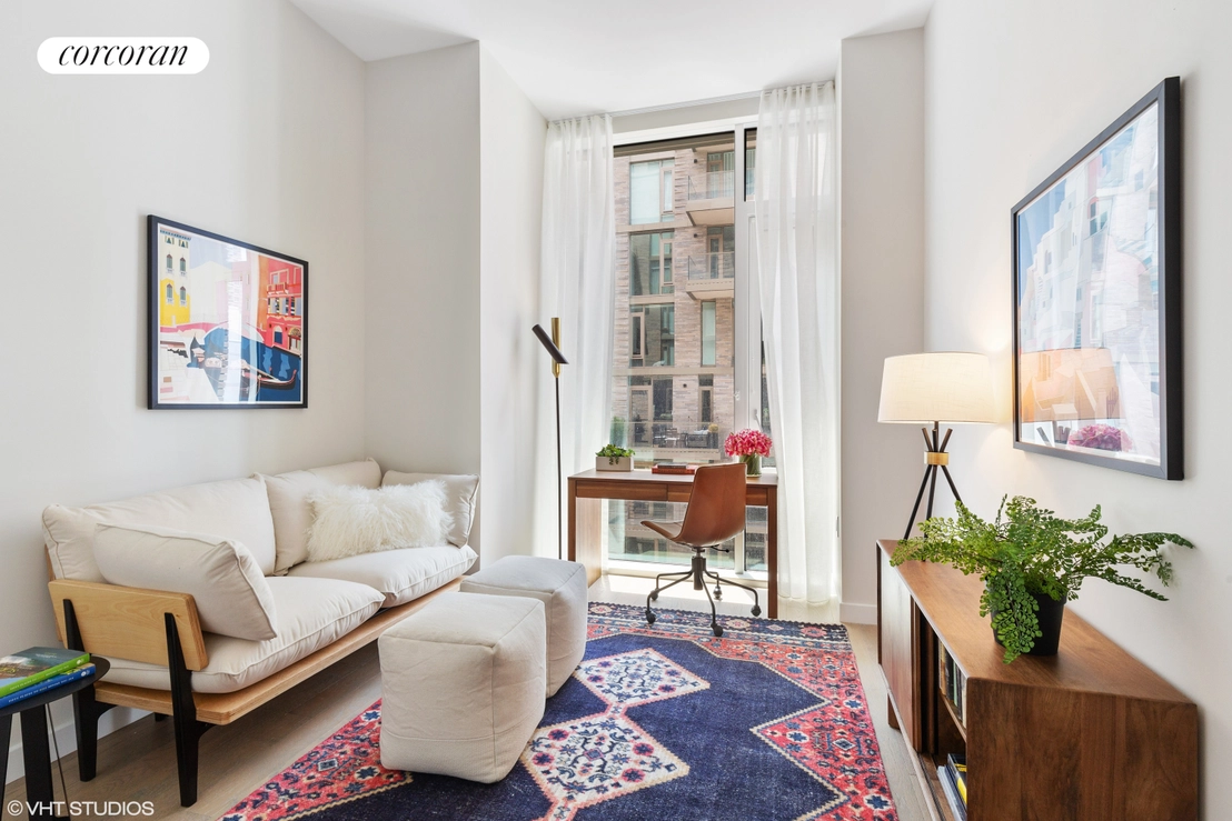 Livingroom at Unit 8C at 505 W 43RD Street