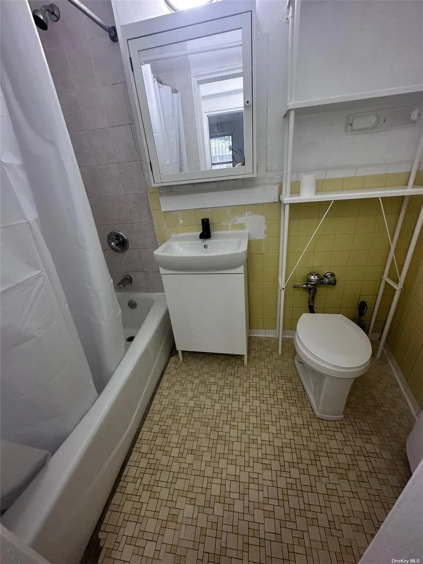 Bathroom at Unit 1A at 84-20 51 Avenue