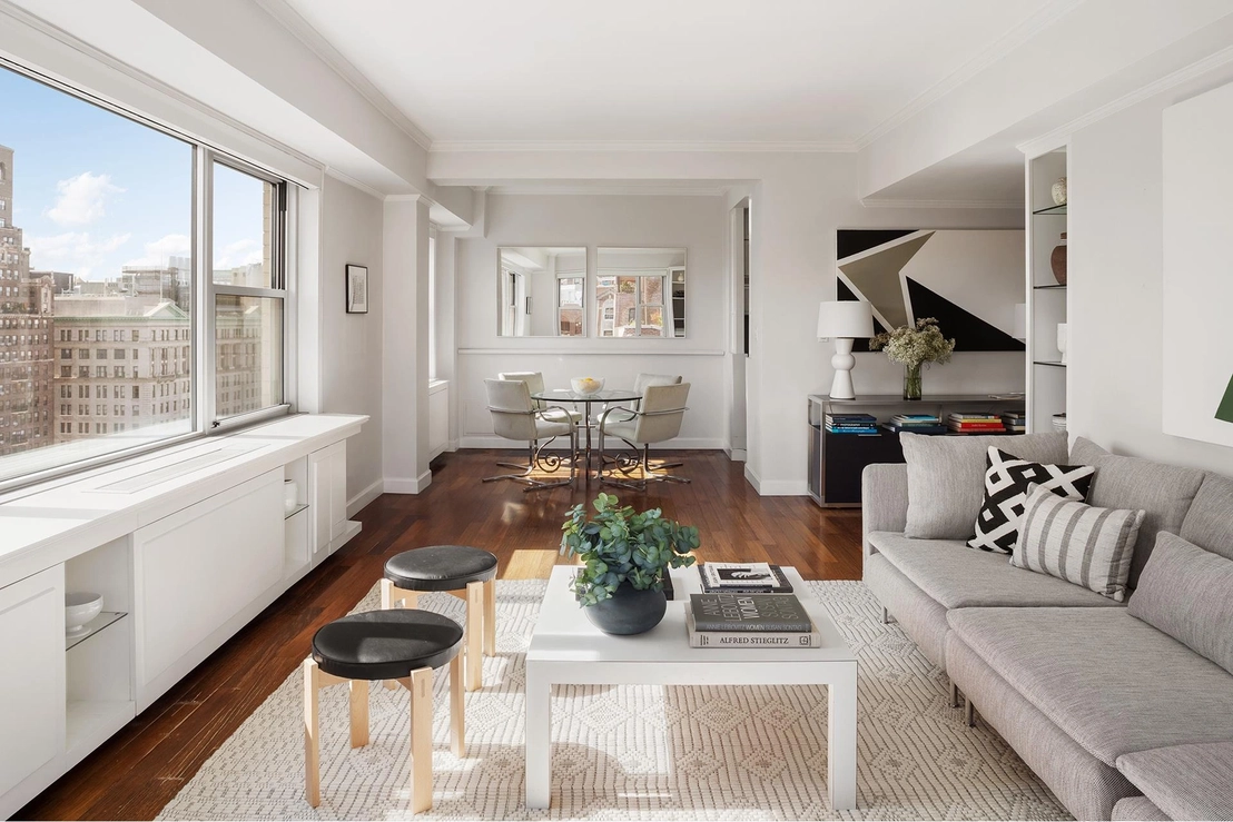Livingroom, Dining, Kitchen at Unit 18O at 11 5TH Avenue