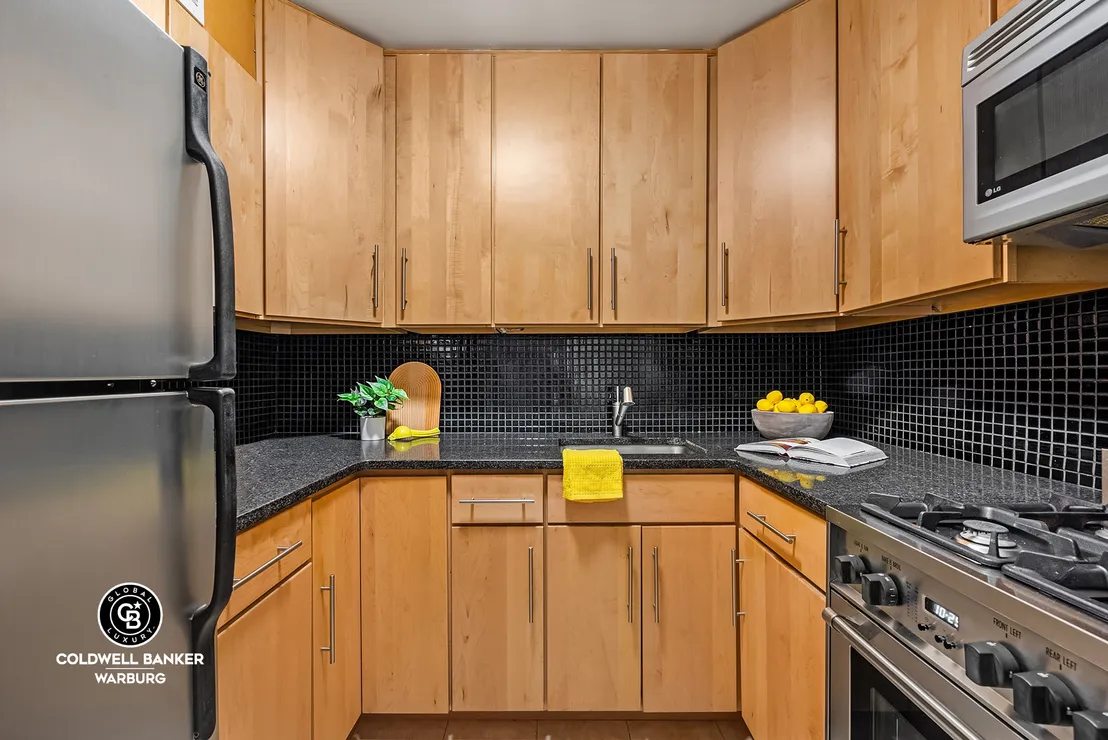 Kitchen at Unit 2GN at 16 W 16th Street
