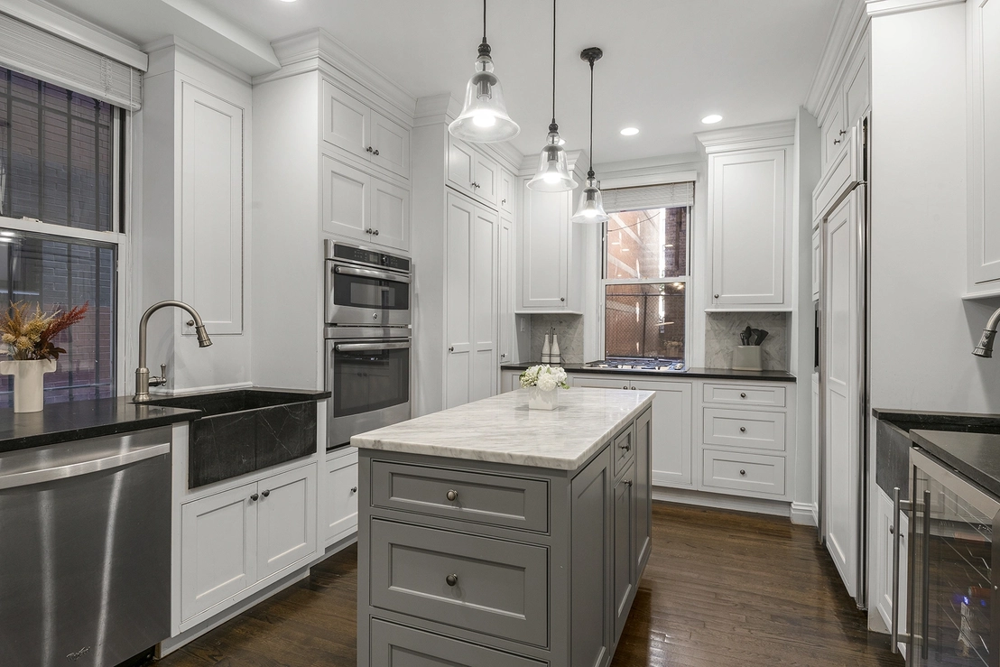 Kitchen at Unit 1A at 322 W Central Park