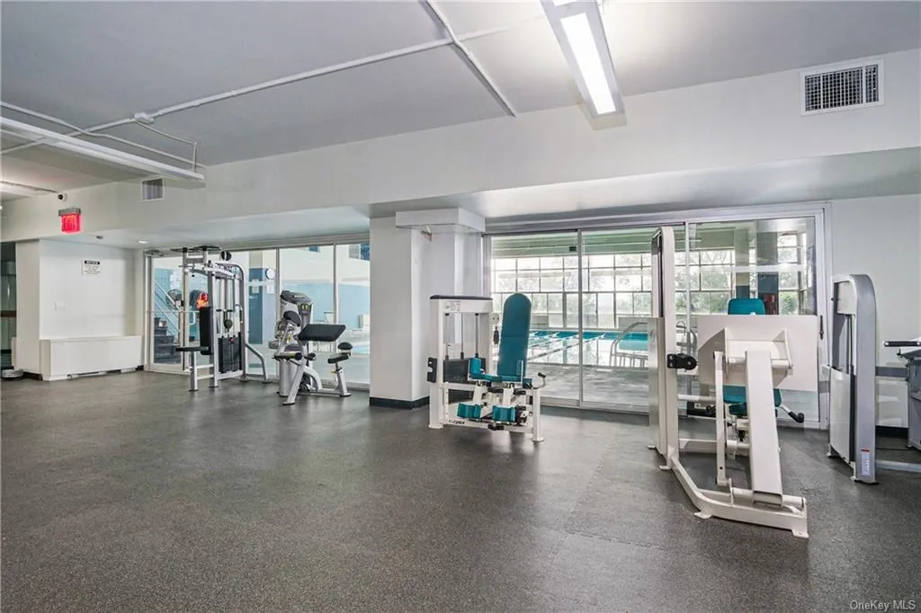 Fitness Center at Unit 14H at 2500 Johnson Avenue