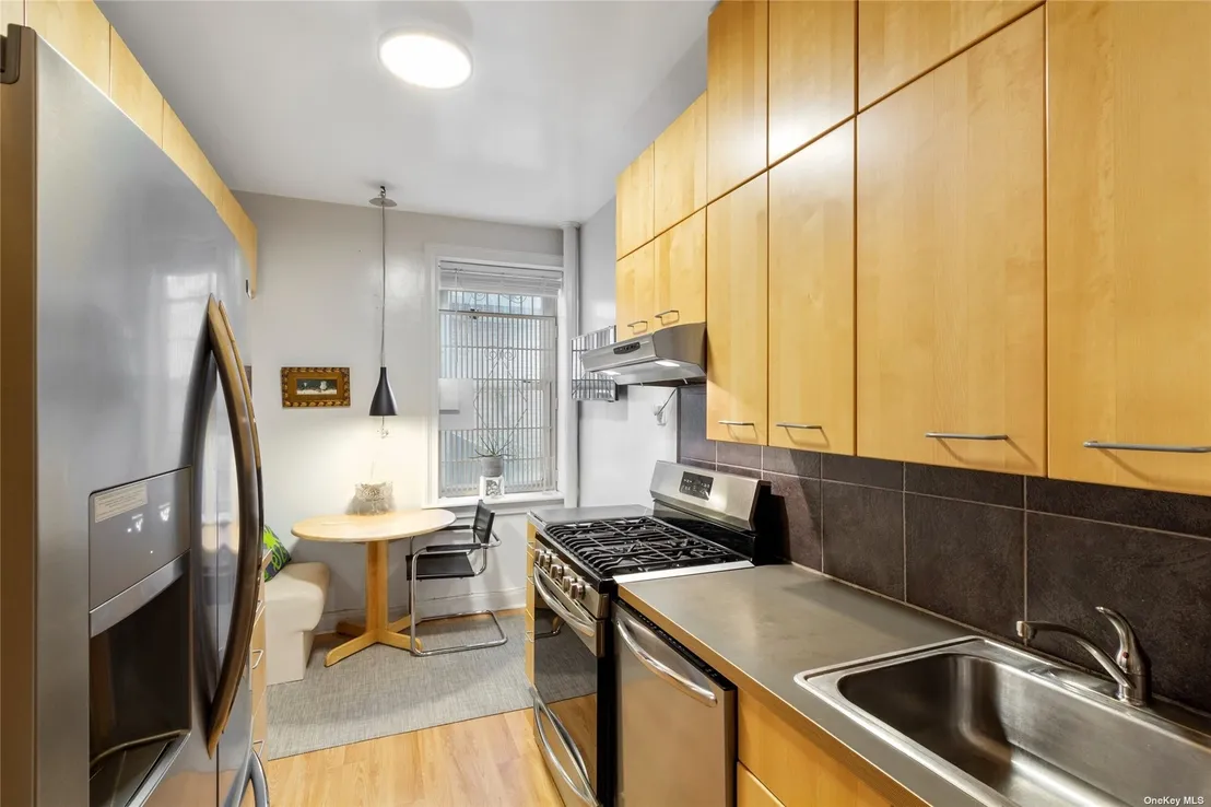 Kitchen at Unit 1G at 43-10 48th Avenue