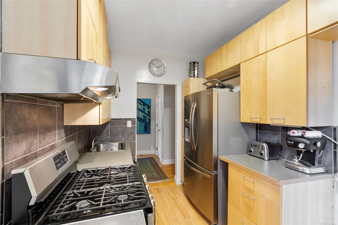 Kitchen at Unit 1G at 43-10 48th Avenue