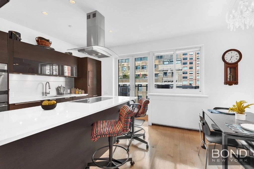 Kitchen, Dining at Unit PH8 at 534 W 42nd Street