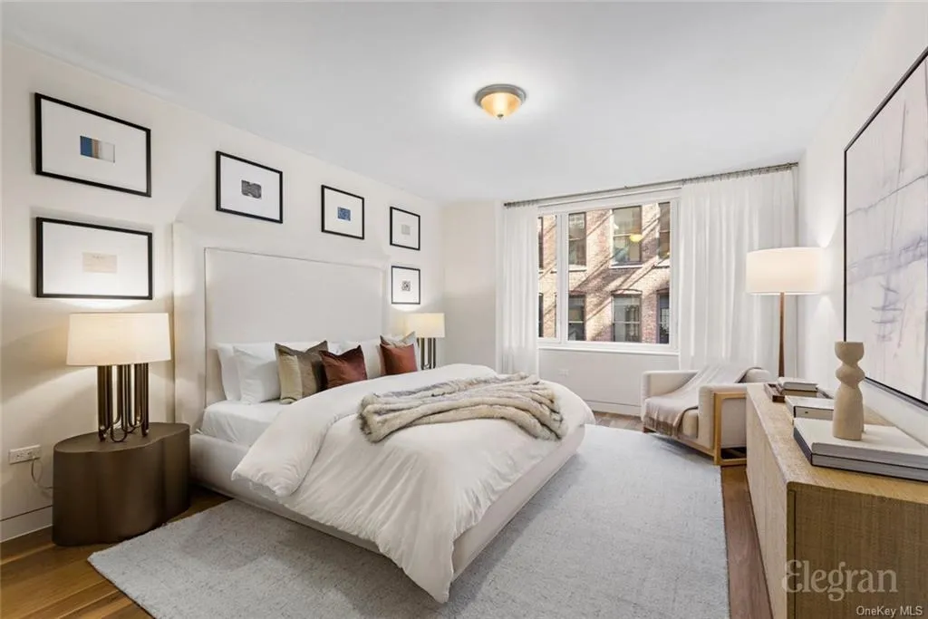 Bedroom at Unit 7E at 151 W 21st St