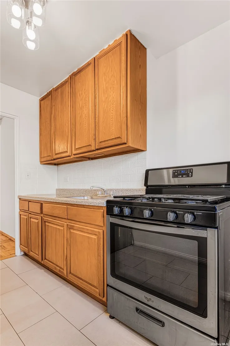 Kitchen at Unit 6A at 21-41 34 Avenue