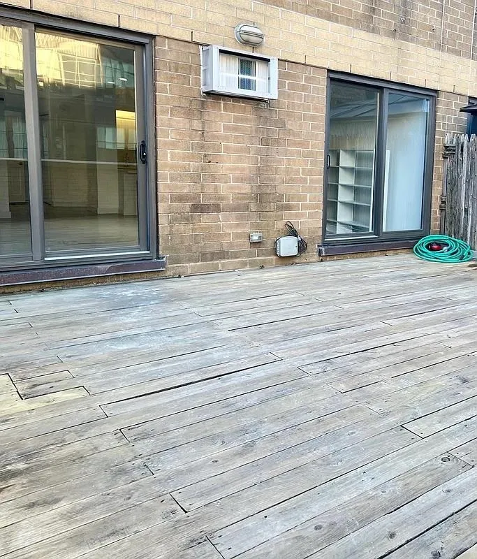 Outdoor, Empty Room at Unit 7H at 529 W 42nd Street