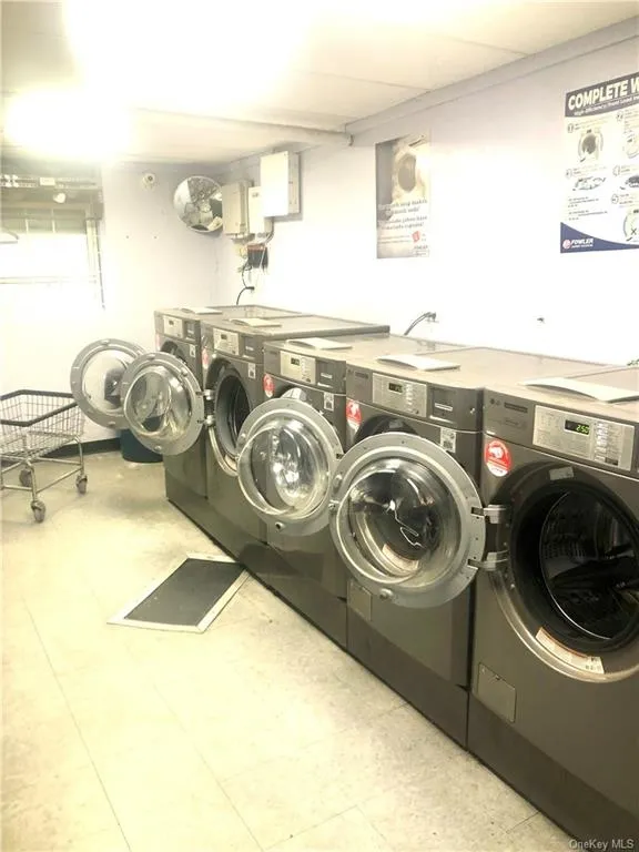 Laundry at Unit 3H at 4320 Van Cortlandt Park E