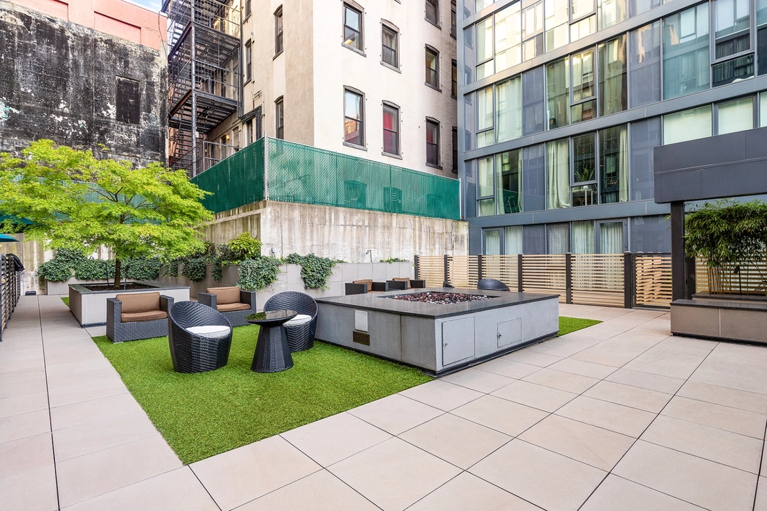Outdoor, Streetview at Unit 8N at 540 W 49TH Street