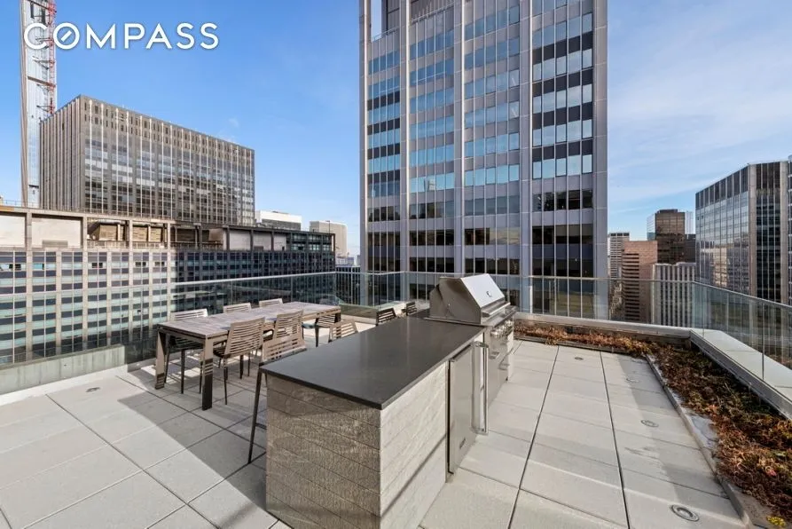 Outdoor at Unit 9E at 135 W 52nd Street