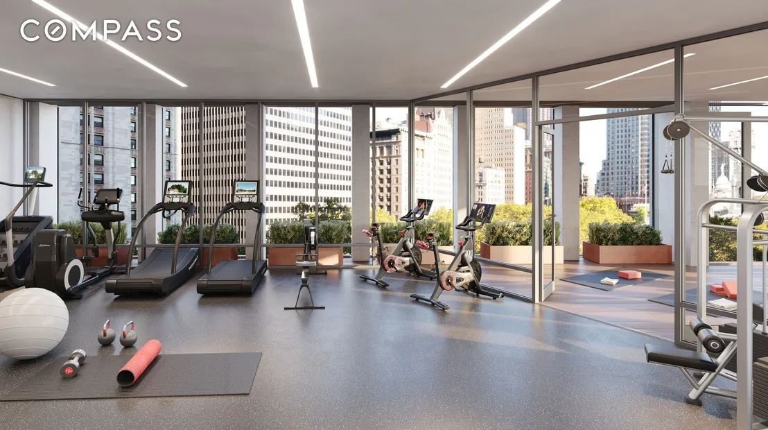 Fitness Center at Unit 7C at 33 Park Row