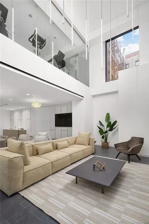 Livingroom at Unit 6C at 75 First Avenue