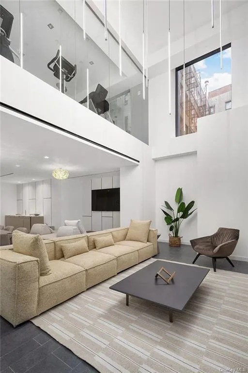 Livingroom at Unit 5A at 75 First Avenue